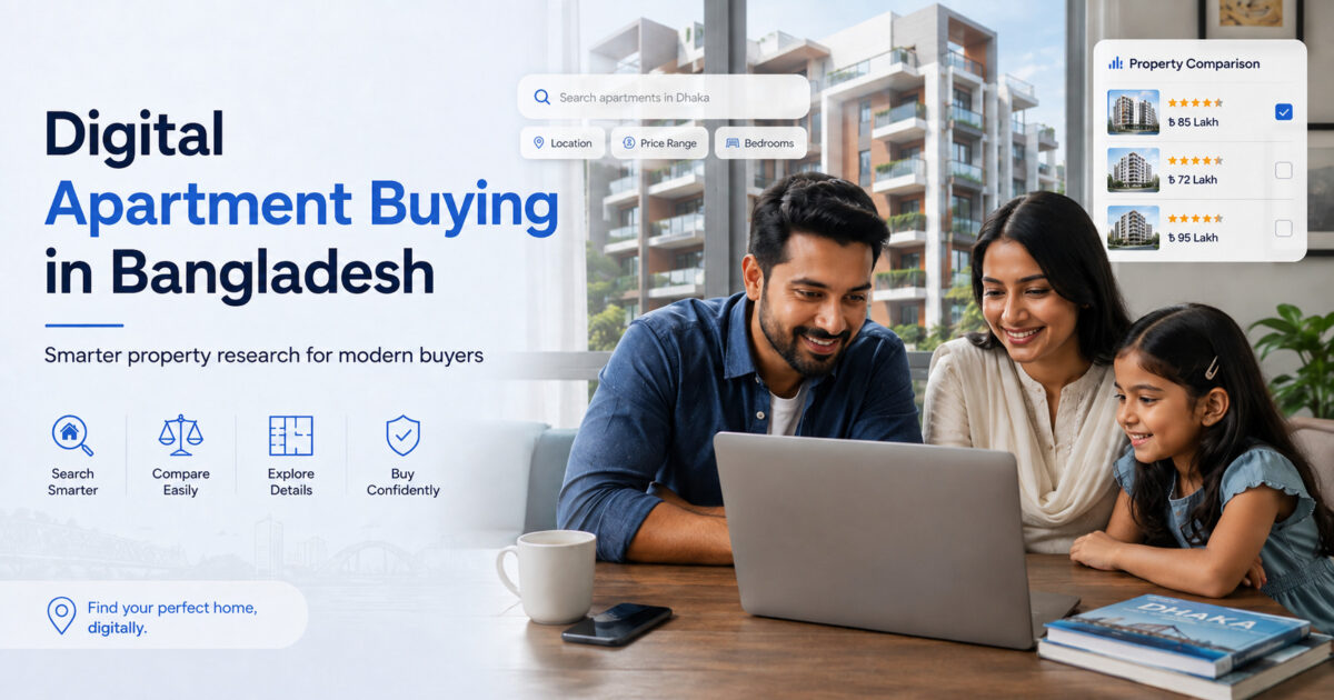 Digital apartment buying with RC Holdings in Bangladesh